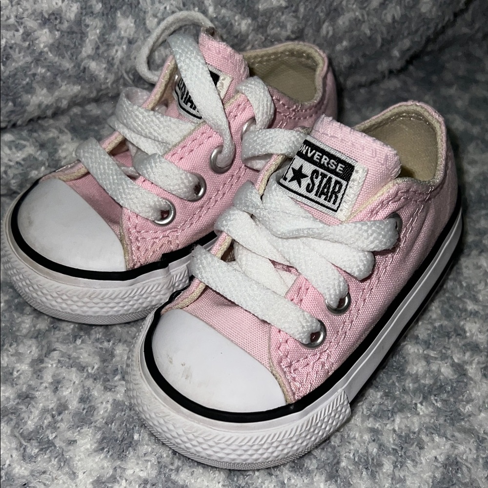 Converse All Star Baby Pink Sneakers size 3